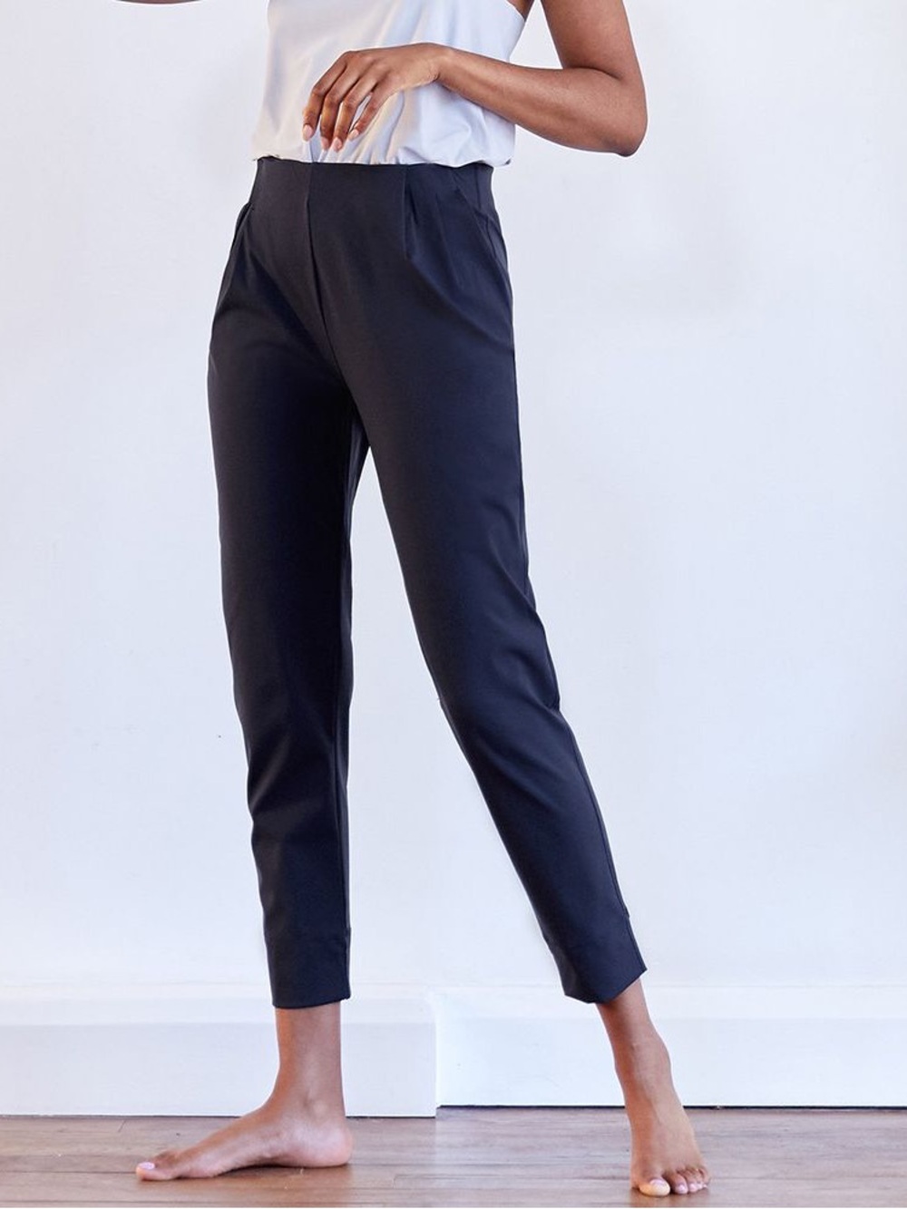 ADAY Navy Turn It Up Pants